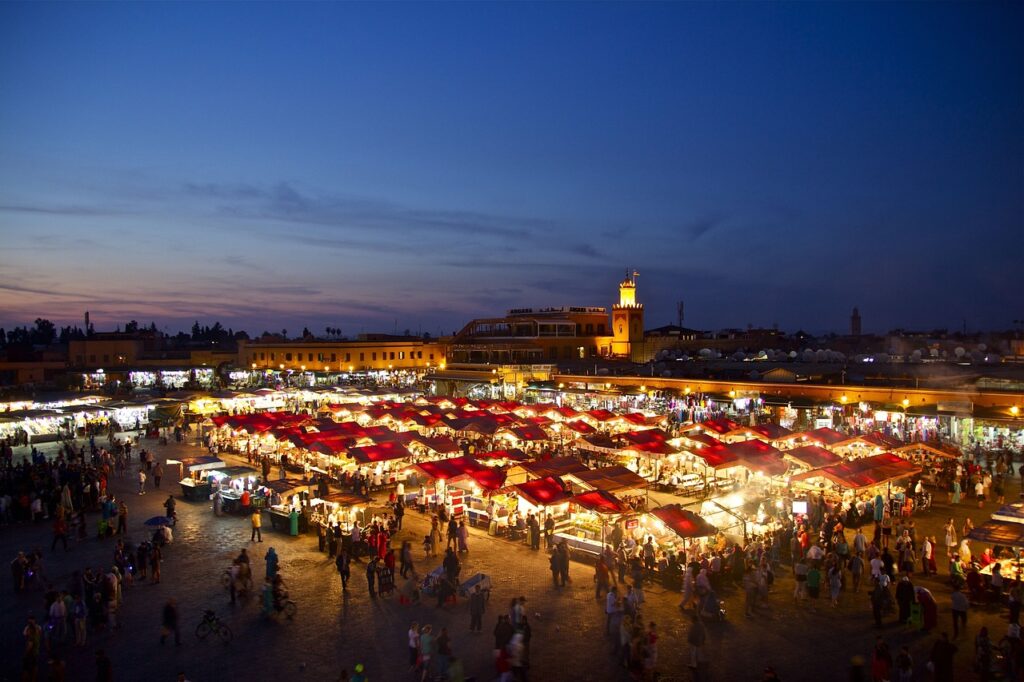 Marrakech summer destination